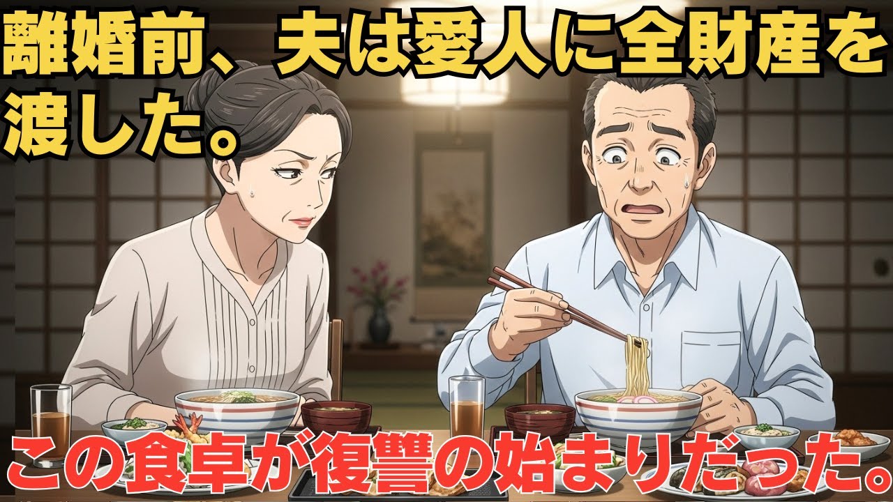 離婚前の財産隠しで愛人に全財産を名義変更した夫。直後に愛人に捨てられ、一文無しになった男の末路。