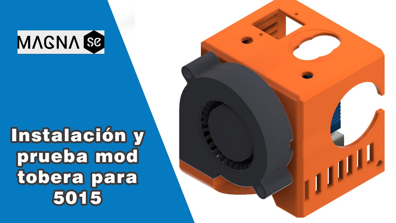 Magna SE y Magna 2, instalación MOD 5015 y tobera (Nico)