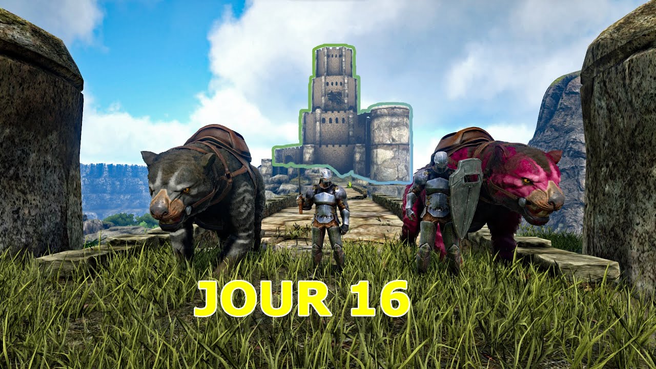 La caverne sous le château... Épisode 5 - Ark Ragnarok - Zach et Paul