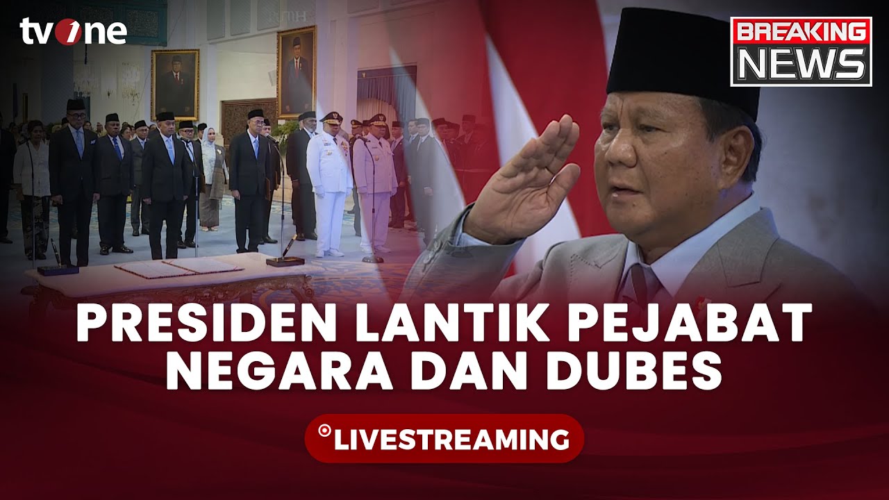 [BREAKING NEWS] Presiden Lantik Pejabat Negara dan Dubes | tvOne