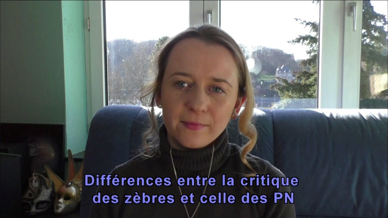 Différences entre la critique que fait le zèbre et celle que fait le pervers narcissique