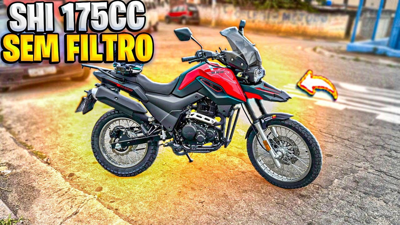 A HONDA QUE NAO SE CUIDE, SHINERAY SHI 175CC MELHOR QUE A BROS 160