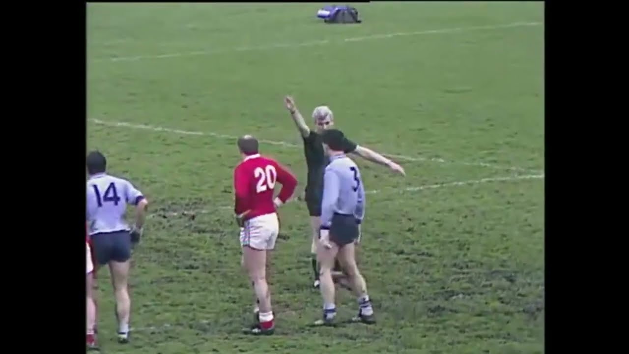 Farcical Finish to a Football Game, Ireland 1987