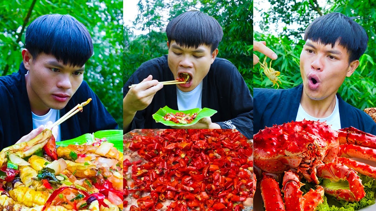 1 Đồng Mua Được Gì? - Ẩm Thực Nướng Đá - Cua Nướng Trên Đá