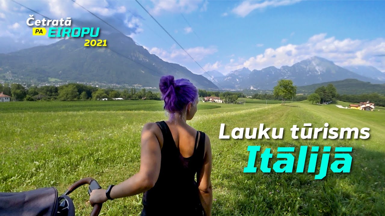 Agriturismo jeb lauku tūrisms. Belluno, Itālija. Četratā pa Eiropu - 13. sērija.