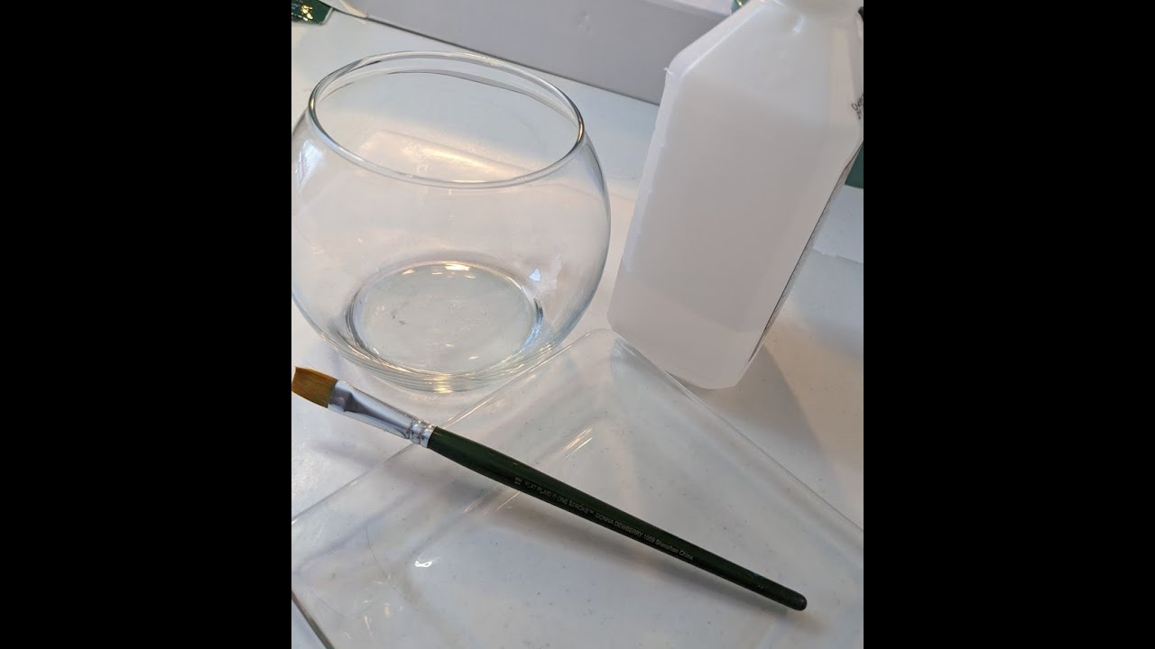 How to PAINT on GLASS
