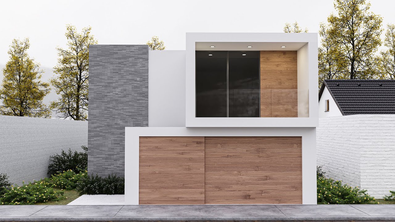Casa de 8x20 metros