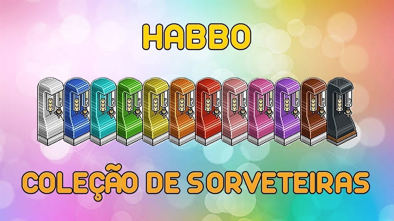 HABBO - COLEÇÃO DE SORVETEIRAS!