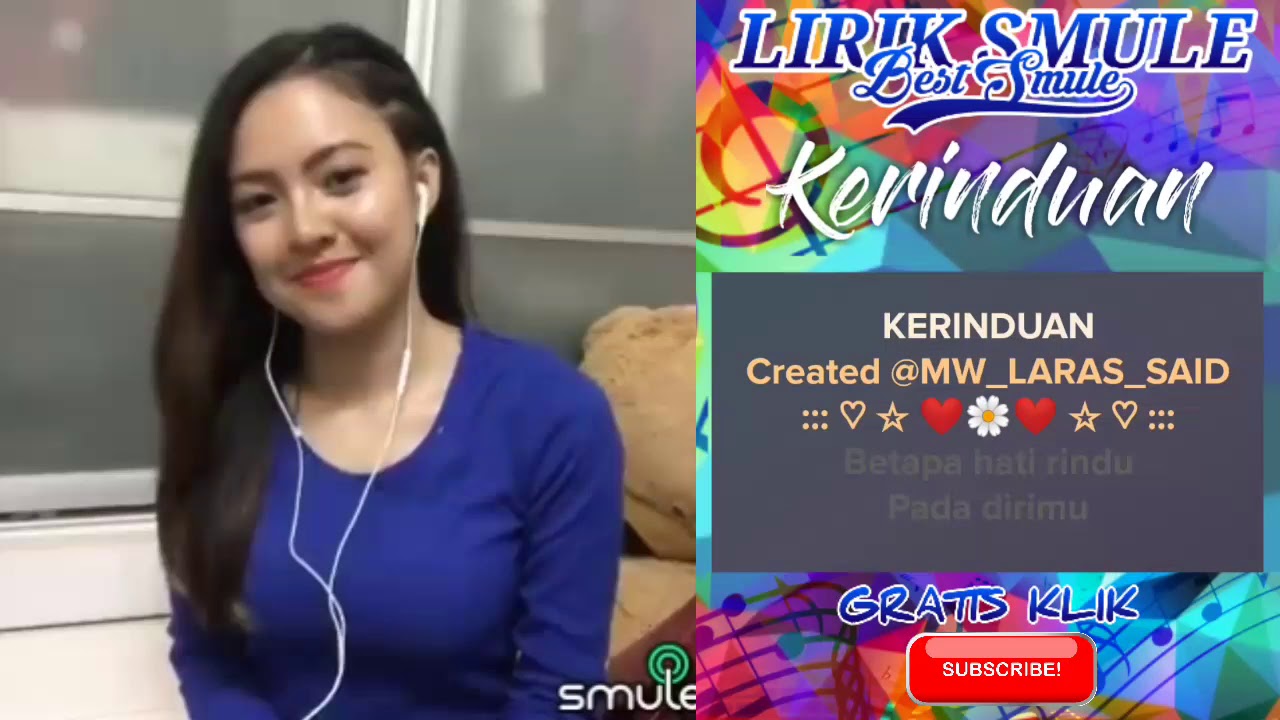 Kerinduan Karaoke - Baby Shima - Duet Bareng Artis Smule