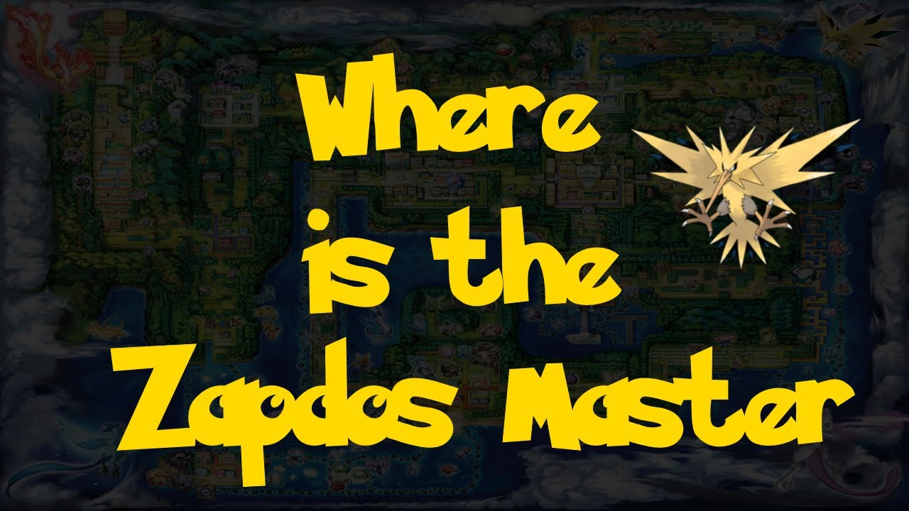 Where Is: The Zapdos Master (Pokemon: Let's Go, Pikachu!/Eevee!)