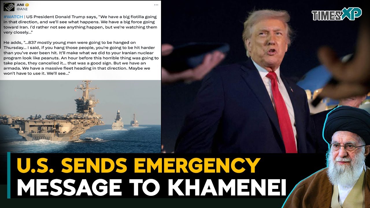 U.S. President Donald Trump Sends Emergency Message To Iran's Khamenei| Iran-Israel War