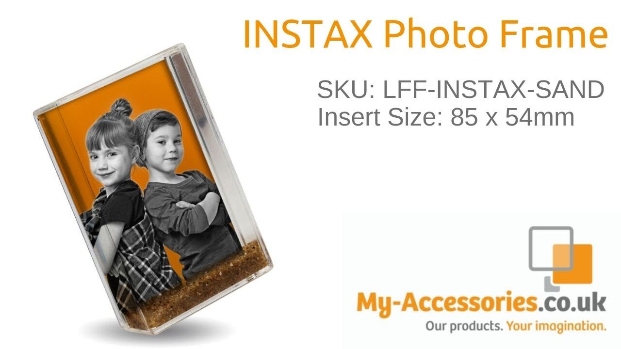 DIY Sand Photo Frame | Instax Mini | My Accessories