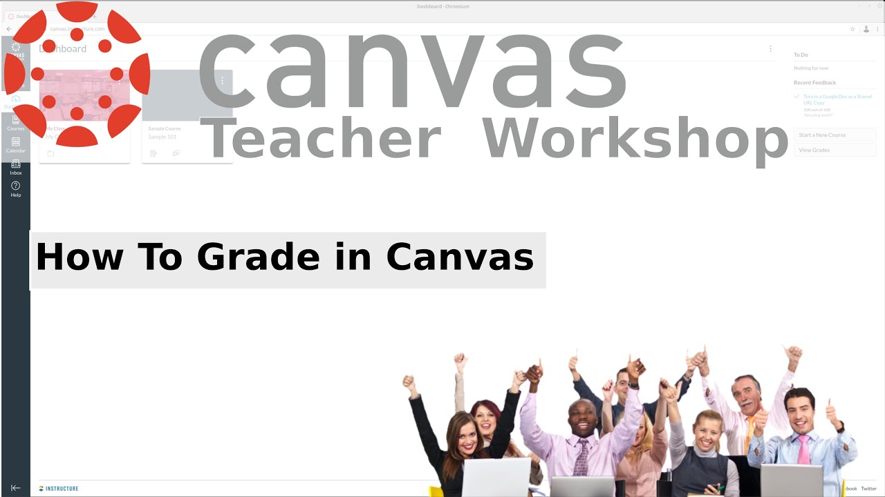 Canvas: 06: Как оценивать работы в Canvas