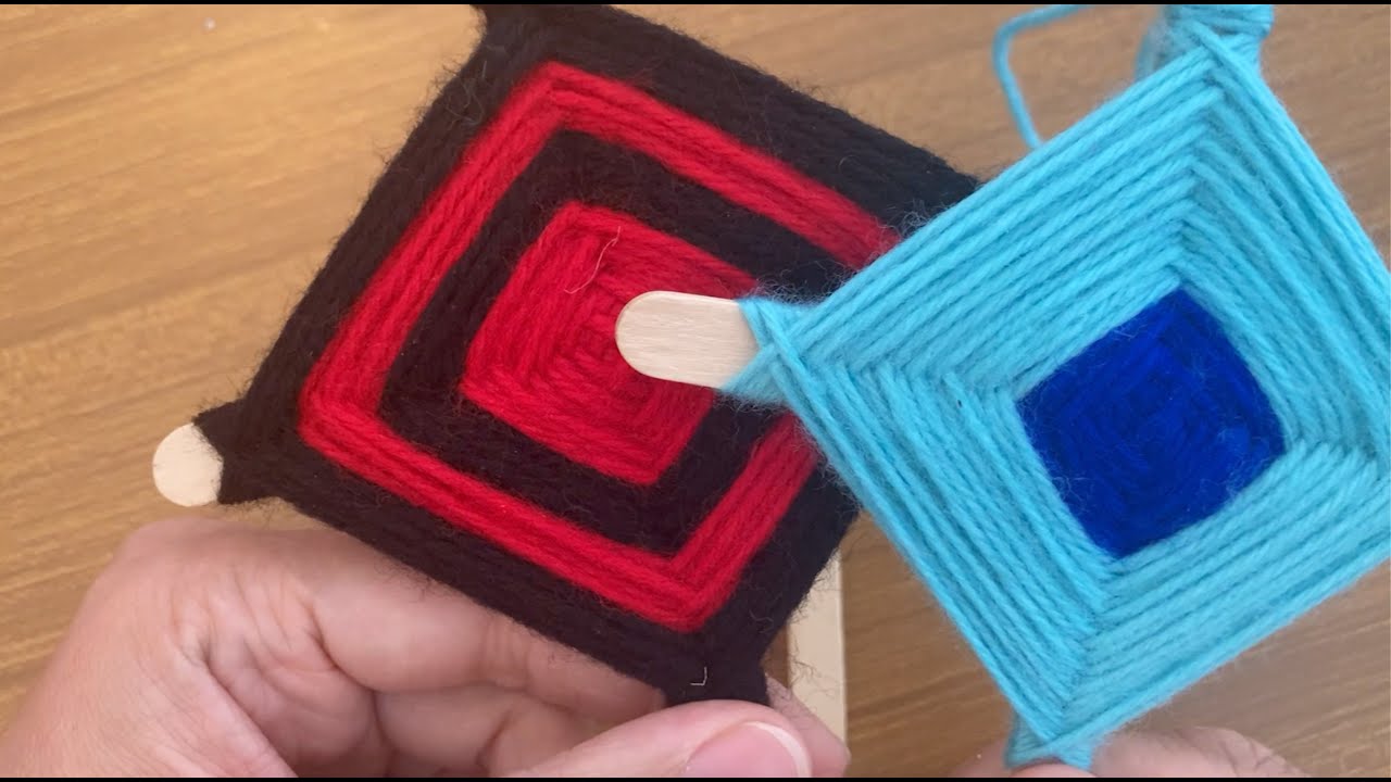Mindful Crafts with Stacey Murray | Lollipop Stick Weaving