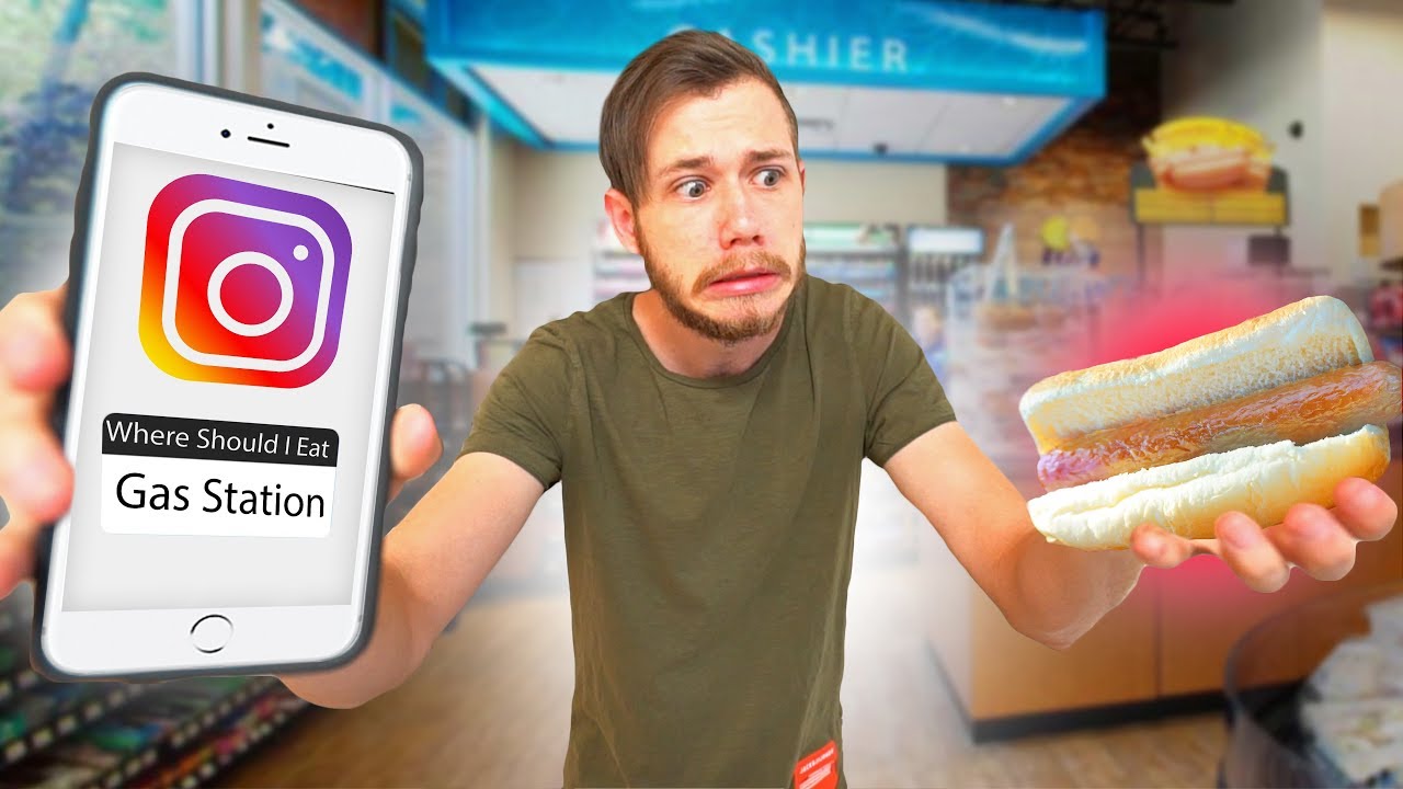Letting Instagram Decide What I Eat For 24 HOURS!