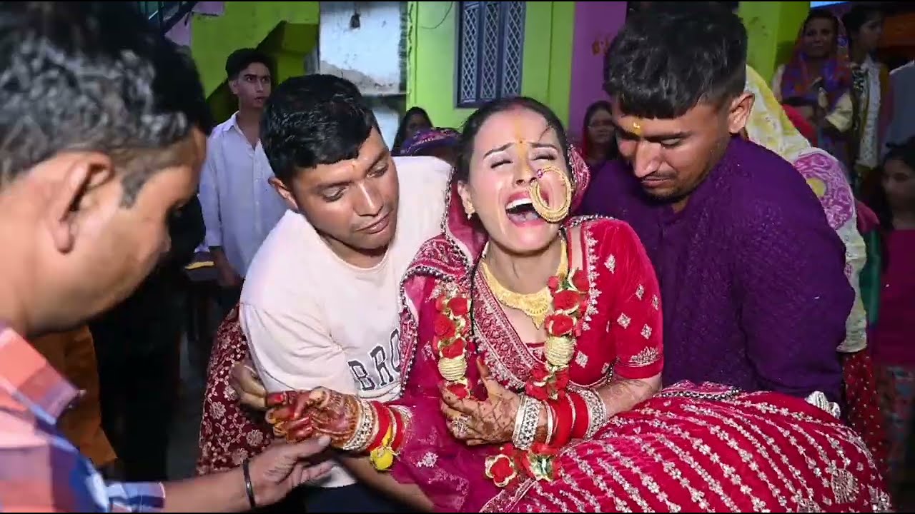 विदाई #vidai#wedding#love#nature #devboomi#pahadivibes#deepamandoli#pahadi #pahadiculture#imotional