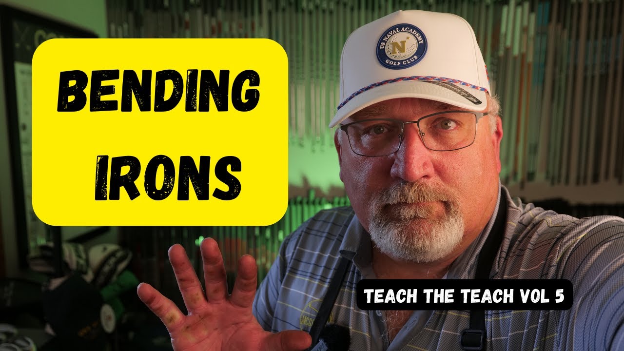 How to build a golf club - bending golf clubs
