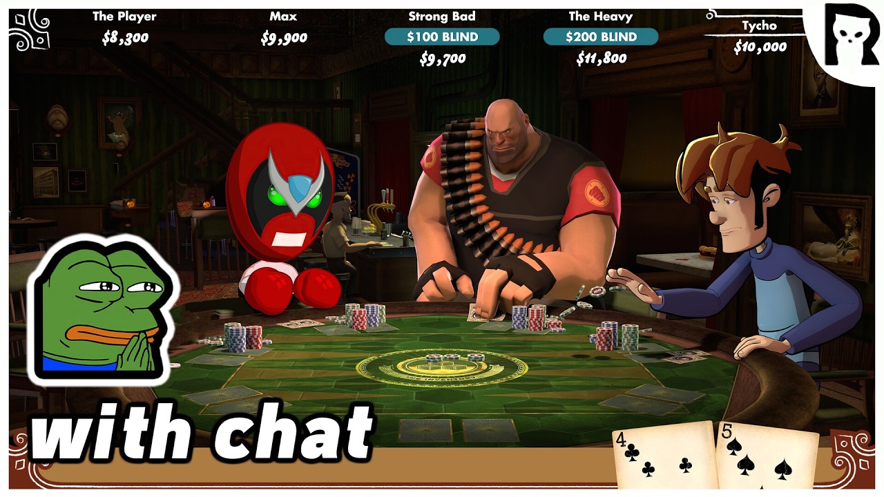 Lirik plays Poker Night at the Inventory