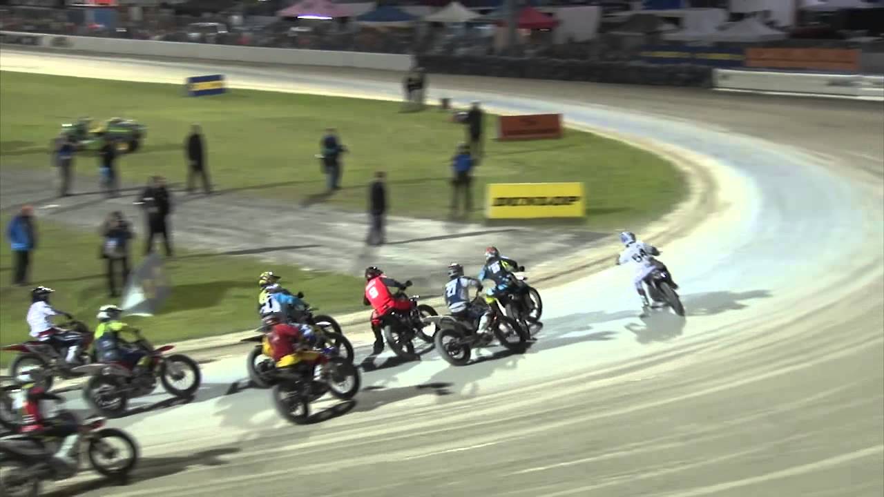 2014 DAYTONA Flat Track II - Pro Singles LCQ, Dash for Cash and Expert Semi Races