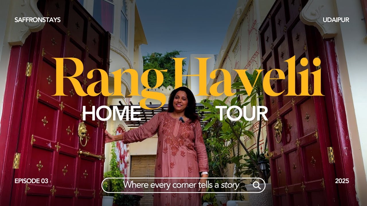 She Turned a Ruin into Udaipur’s Most Stunning Haveli | Rang Havelii – Where Every Corner Speaks Art