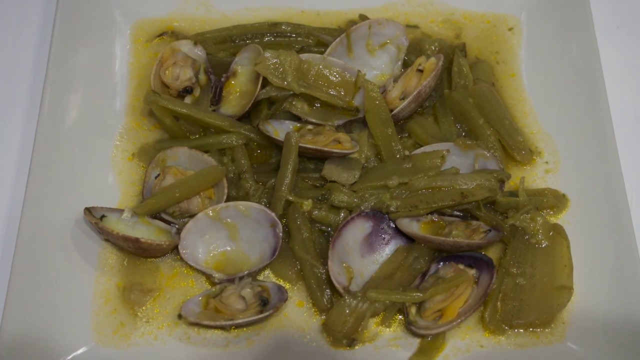 Borraja con almejas