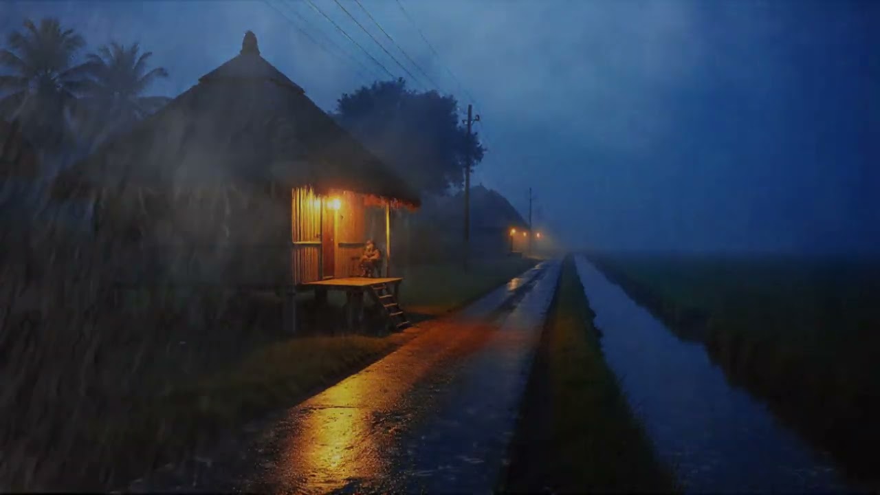Cozy Rain Night | Sleep Better, Feel Calm