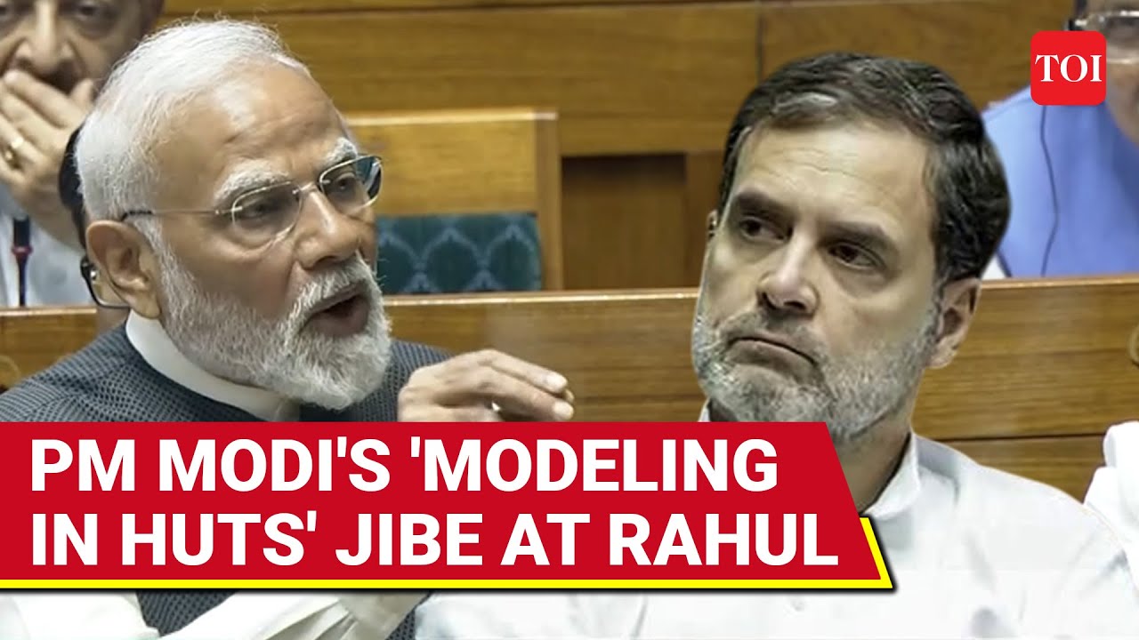 'Just Posing With Poor...': PM Modi Tears Into Rahul Gandhi, Mocks 'Photo Session In Huts'