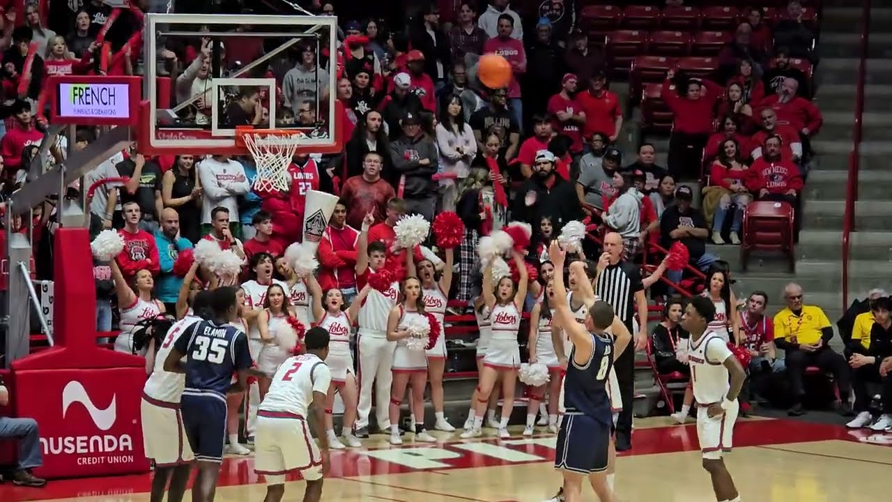 Utah State Destroys New Mexico at the PIT #golobos