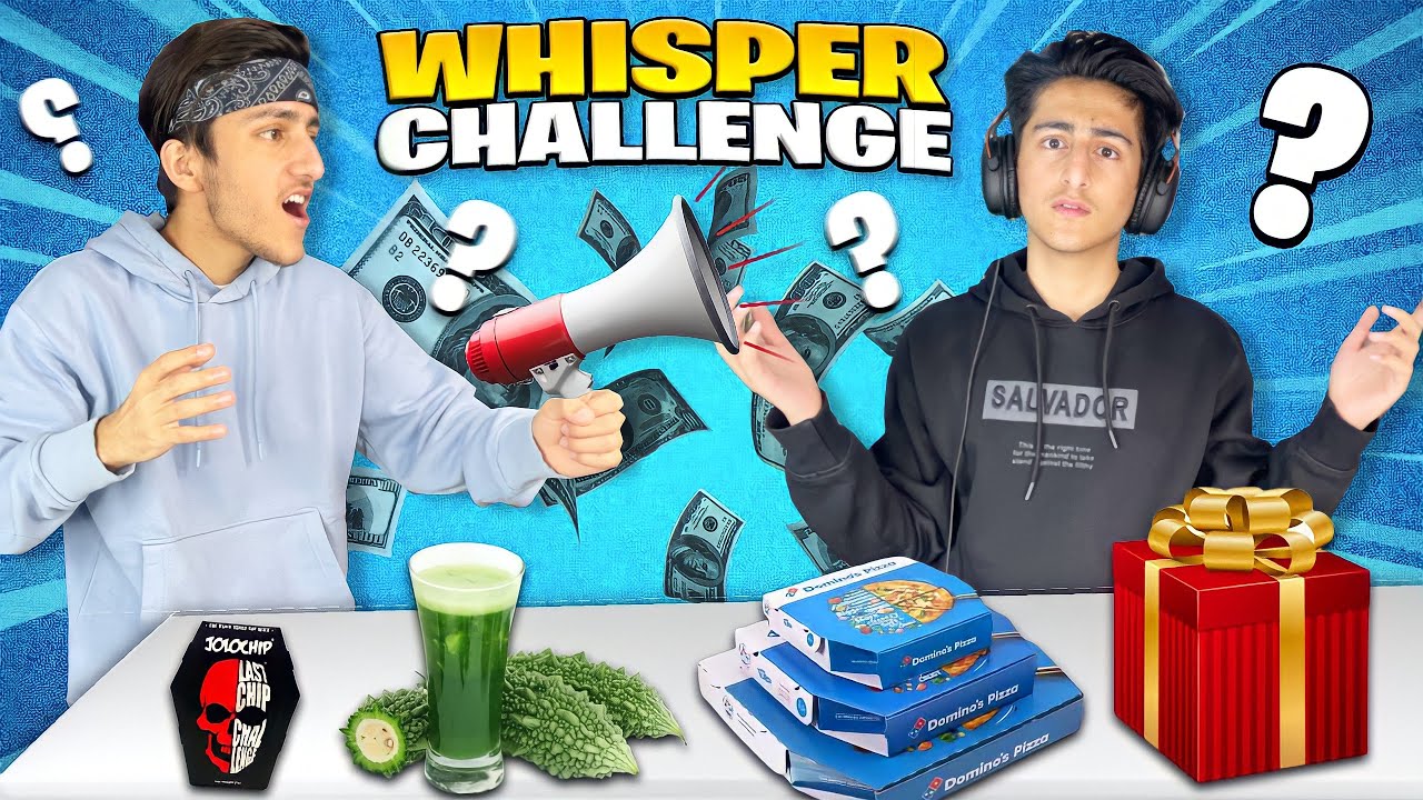 The Whisper Challenge | Funniest Challenge Ever 😂 Winner Gets I Phone 13 Pro Max - Garena Free Fire