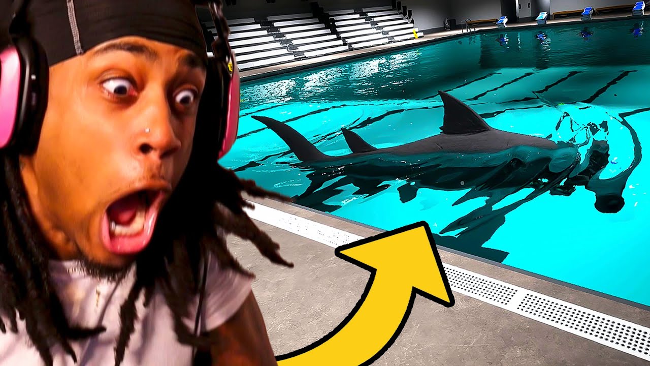 Who Put This SHARK IN THE POOL?! | Sharks and Minnows