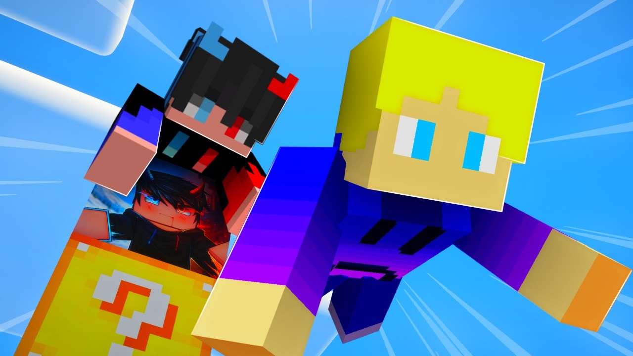 Min Vens EGNE Lucky Block Tårne I Minecraft!