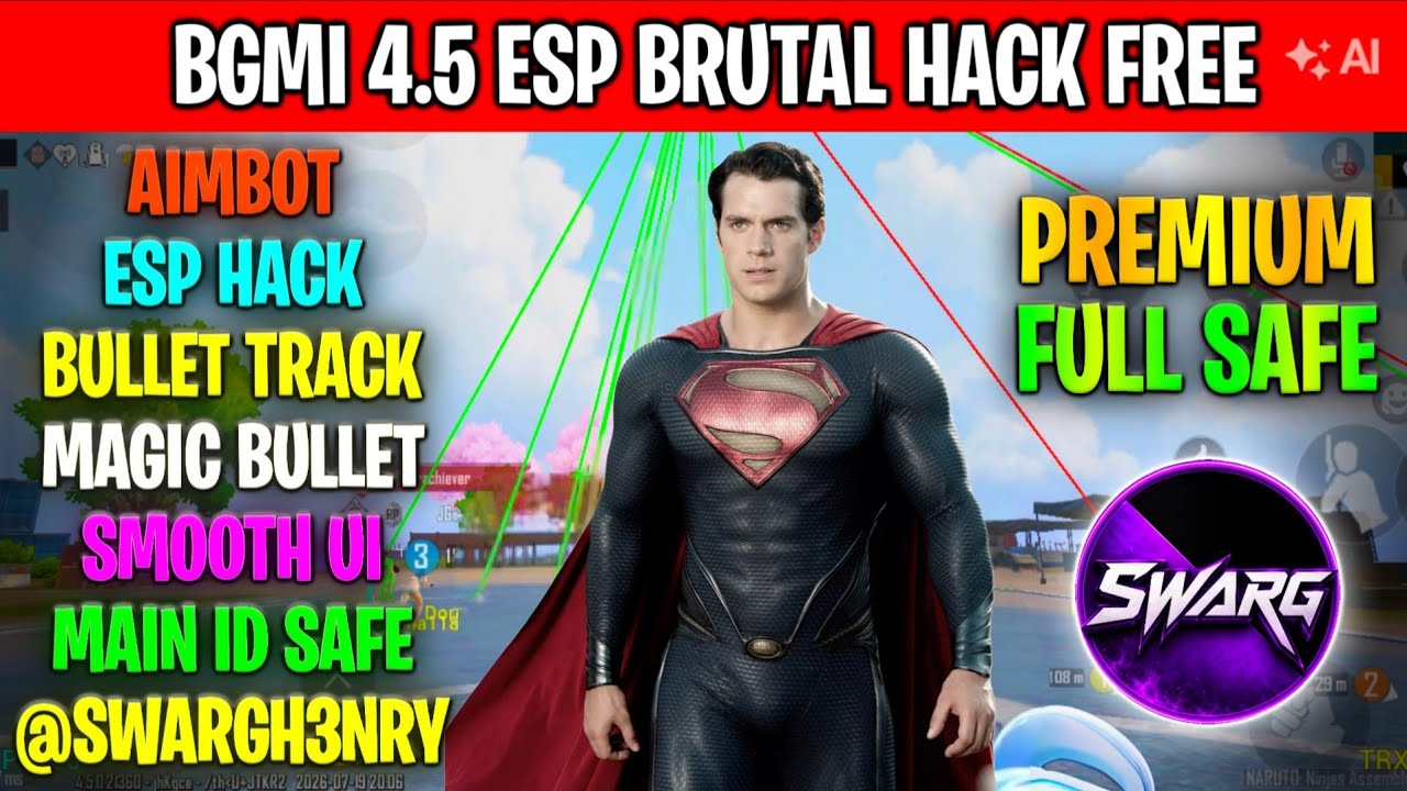 BGMI HACK 4.5 | BGMI 4.5 MOD APK | BGMI ESP HACK | BGMI NEW HACK TODAY | HOW TO HACK BGMI HACK