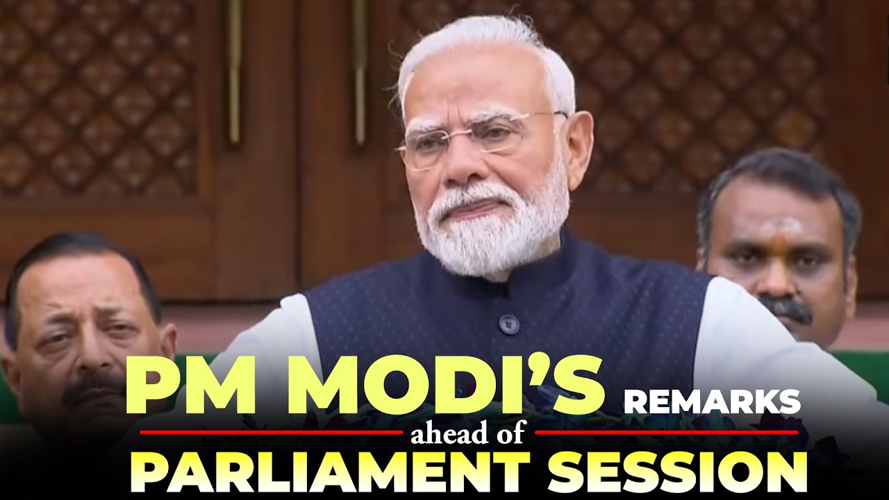 WATCH LIVE: PM Modi&rsquo;s remarks ahead of Monsoon Session of Parliament | Opposition Parties | India