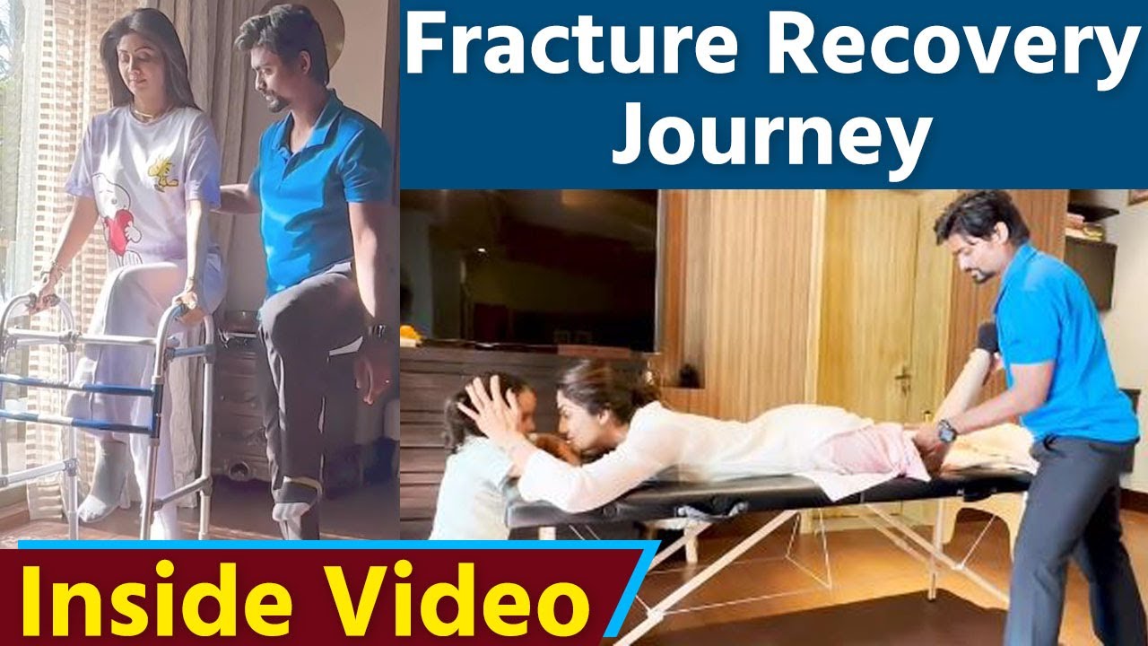 Shilpa Shetty Leg Fracture Recovering Journey Inside Video Viral । Boldsky* Entertainment