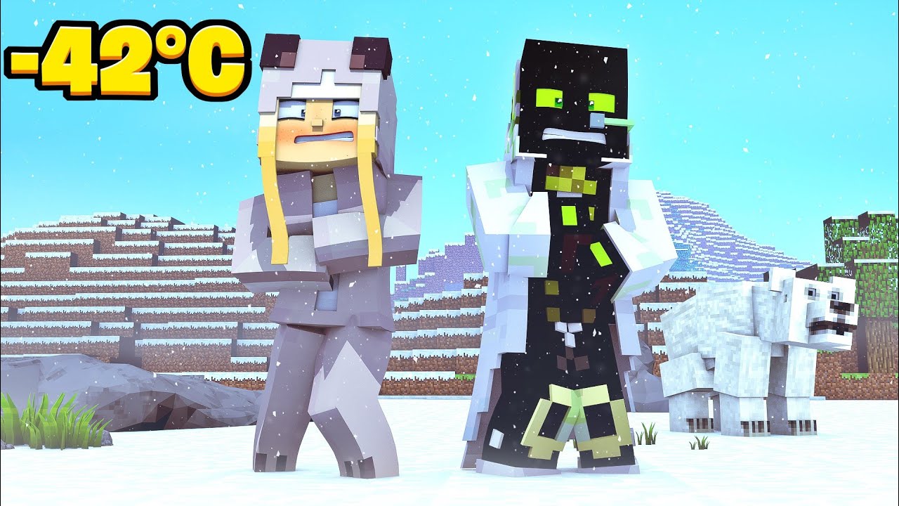 ROMAN & ISY MACHEN URLAUB AM NORDPOL ✿ Minecraft [Deutsch/HD]