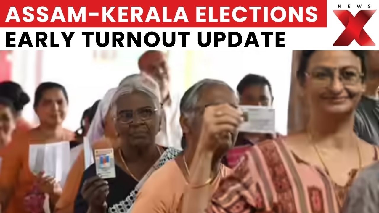 Assam-Kerala 2026 Elections Voter Turnout: Morning Voter Pulse Insights | Latest News | NewsX