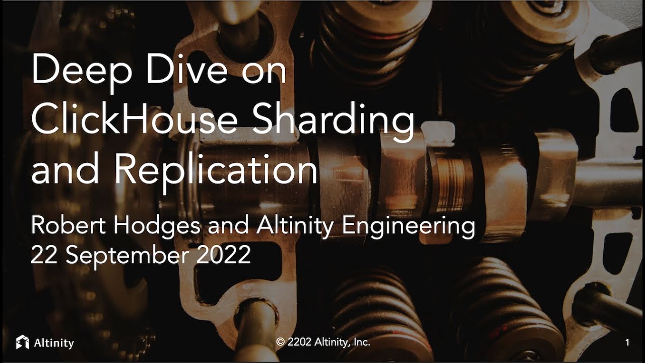 Deep Dive on ClickHouse® Sharding and Replication | Tutorial for ClickHouse®