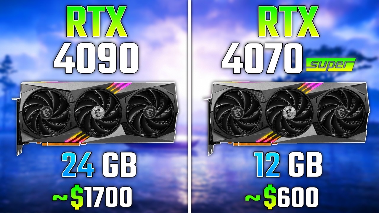 RTX 4090 vs RTX 4070 SUPER | Test in 7 Games