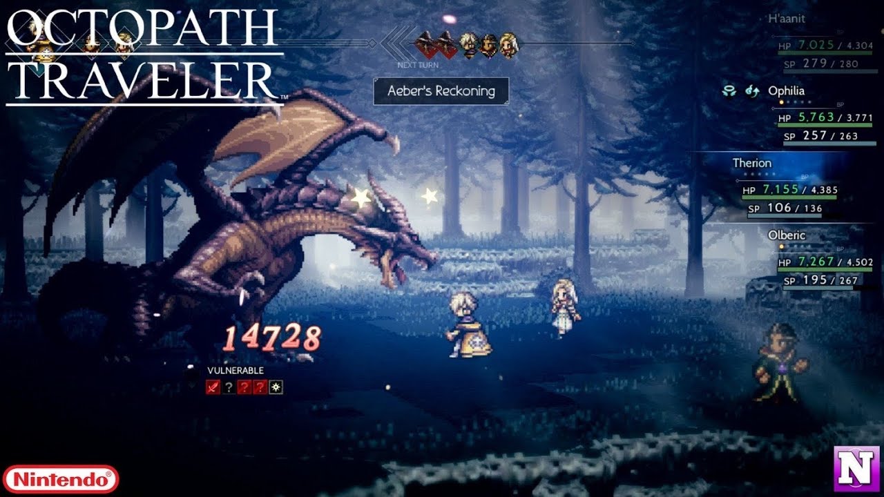 Octopath Traveler - [ Haanit ] Chapter 3 - Boss Fight The Dragon
