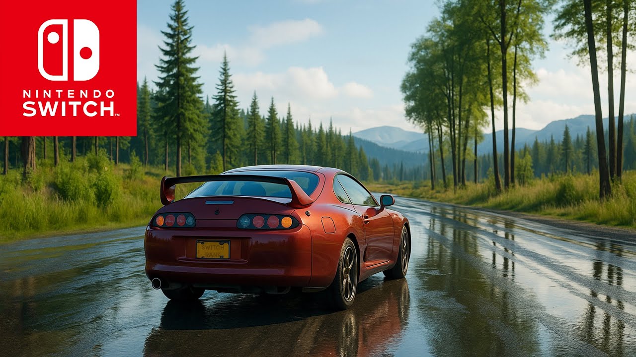TOP 10 Best Realistic Racing Games on Nintendo Switch - Update 2025