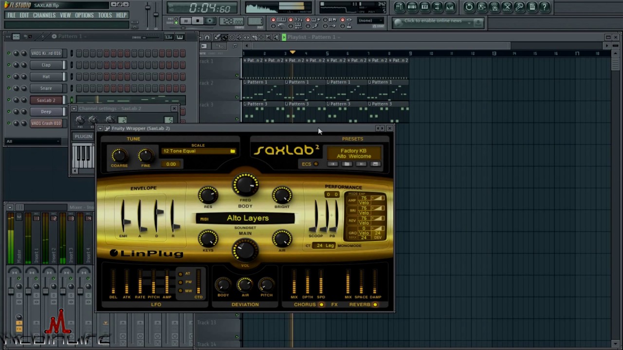 Обзор VST плагина SaxLab №2