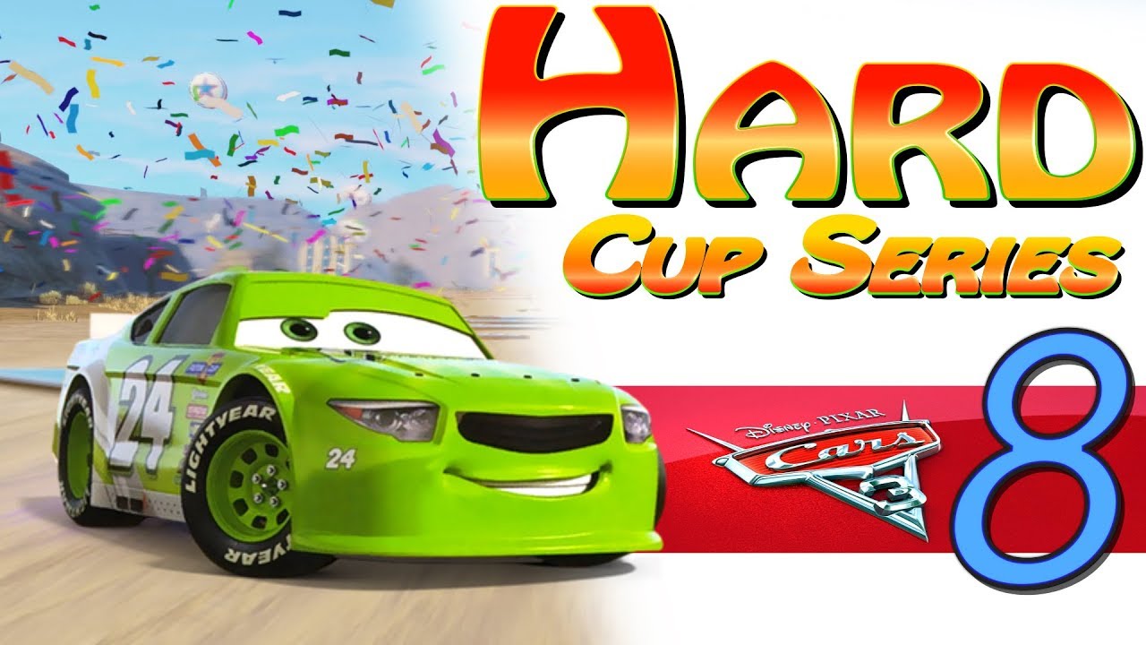 Cars 3 HARD Difficulty Brick Yardley Pro Stunt Showcase Cup Series #8
