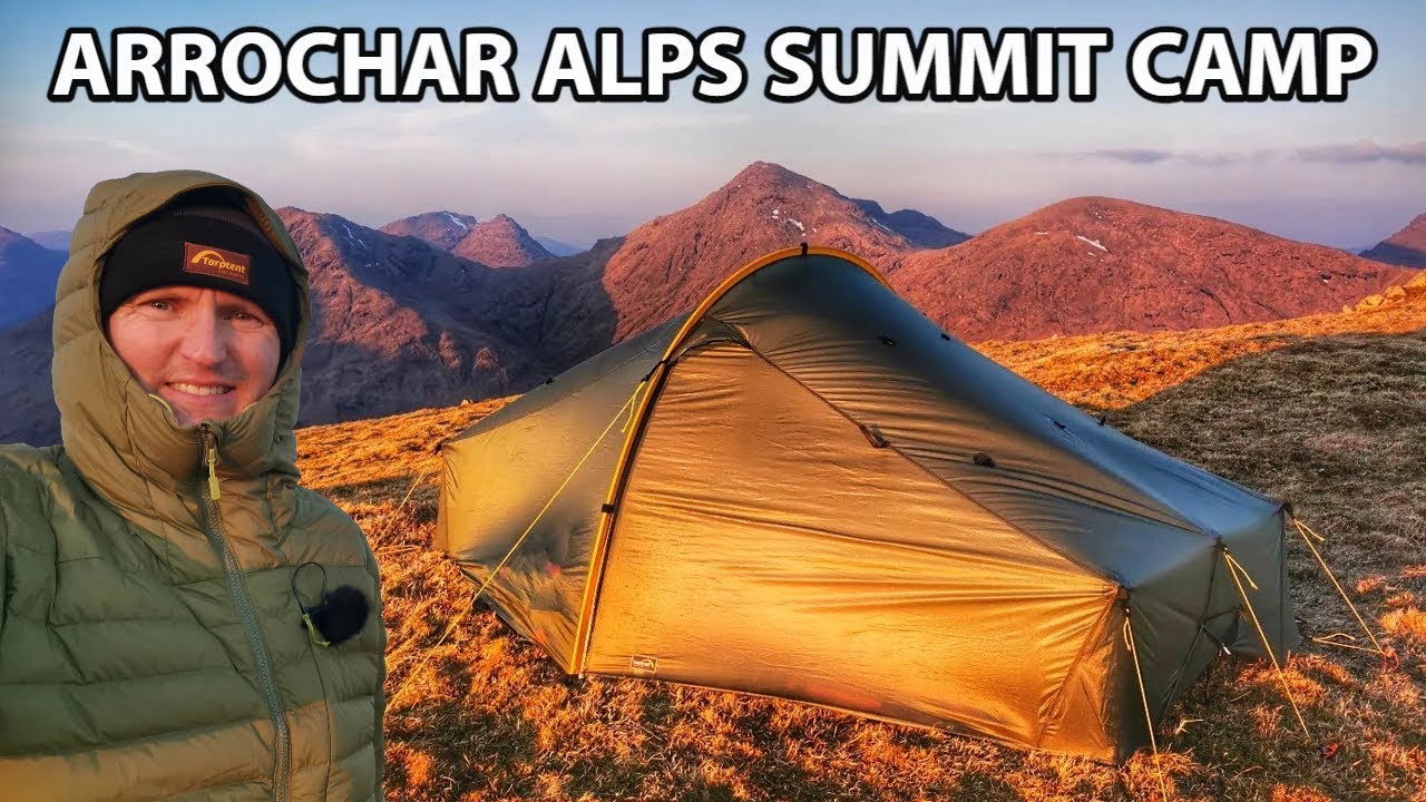 Mountain WILD CAMPING | A Night on the Arrochar Alps!