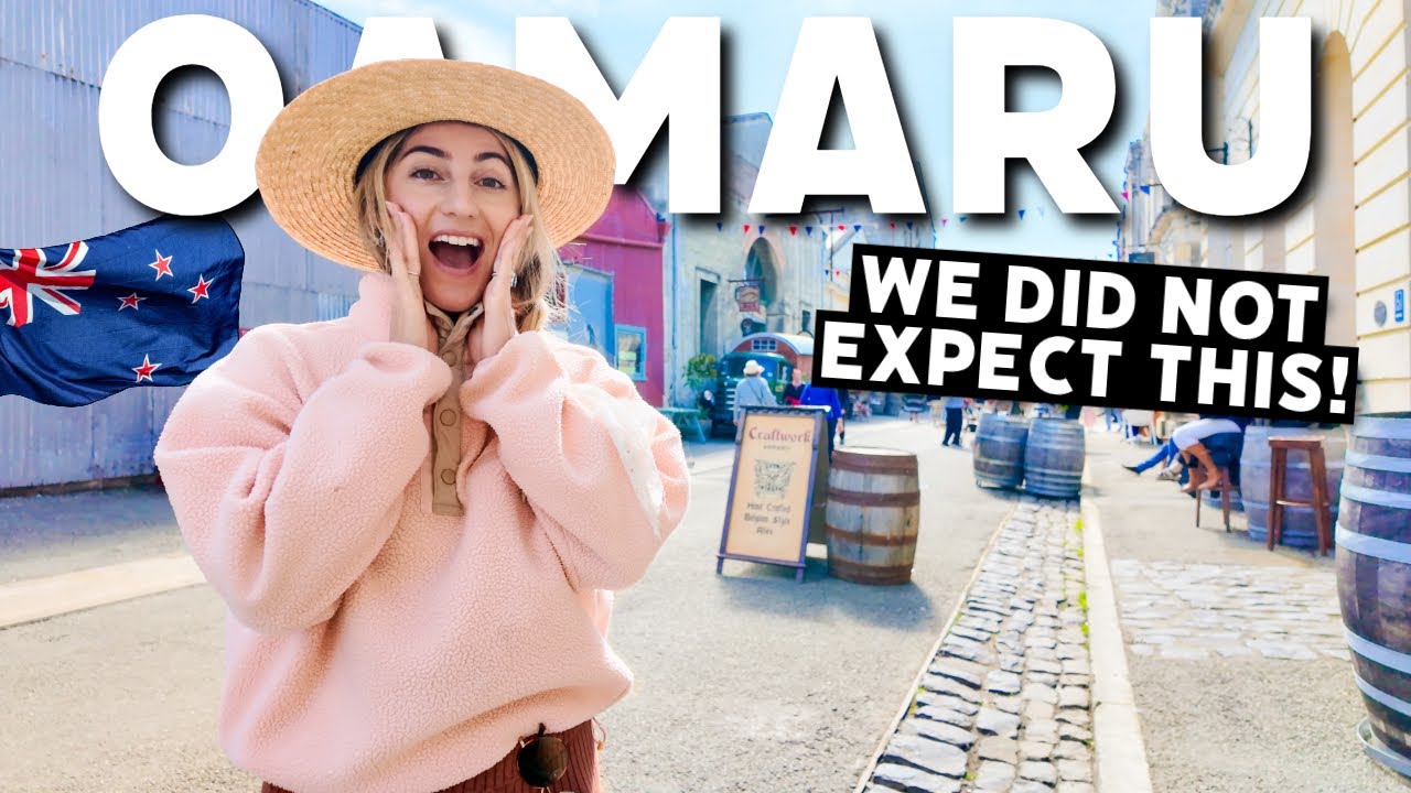 New Zealand's Quirkiest Town!? First impressions of Ōamaru 🇳🇿
