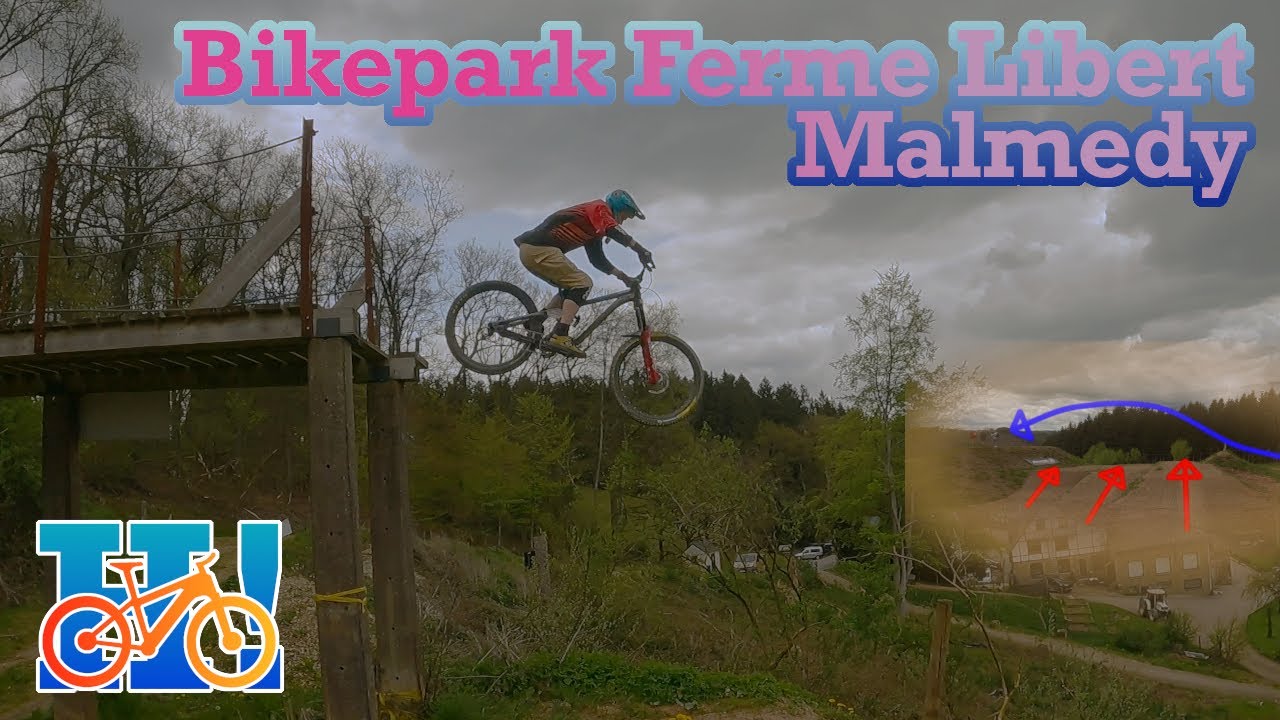 Bikepark Ferme Libert | High speed & big jumps. | Malmedy.