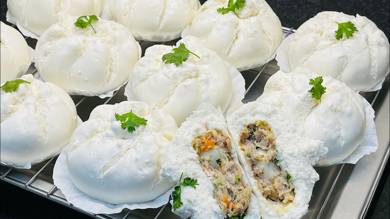 Cách làm bánh bao truyền thống bằng bột khai và cách xử lý mùi bột khai hiệu quả nhất