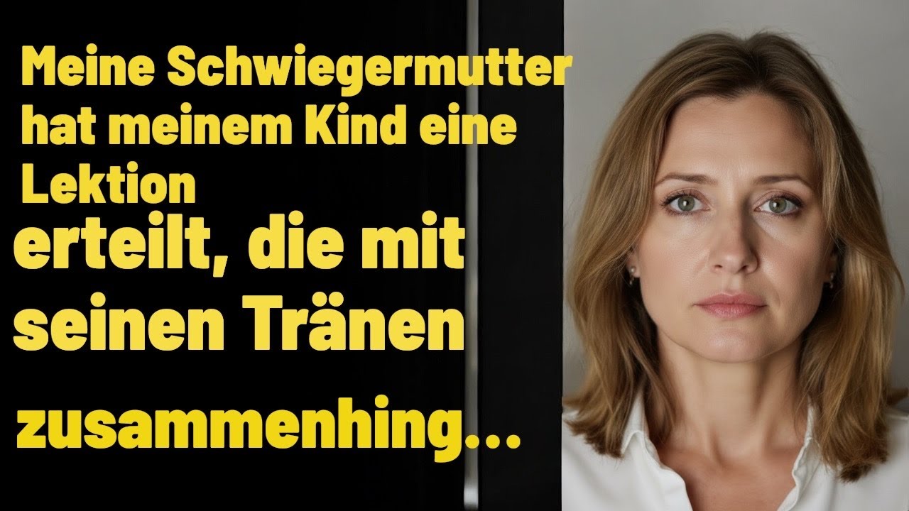 Während die „auserwählte“ Enkelin sich im Park vergnügte, musste meine Tochter ihre Strafe absitzen 