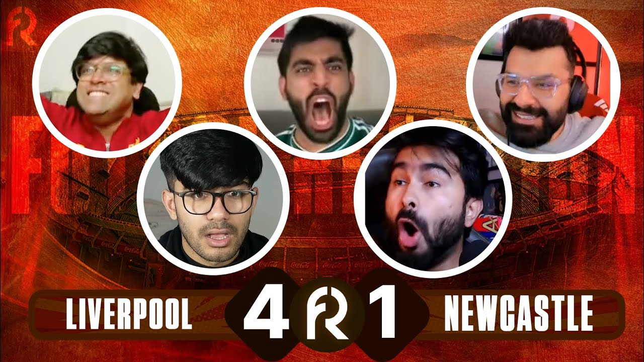 Happy Liverpool Fans As Liverpool Thrash Newcastle 4-1| Crazy Fans Reactions 