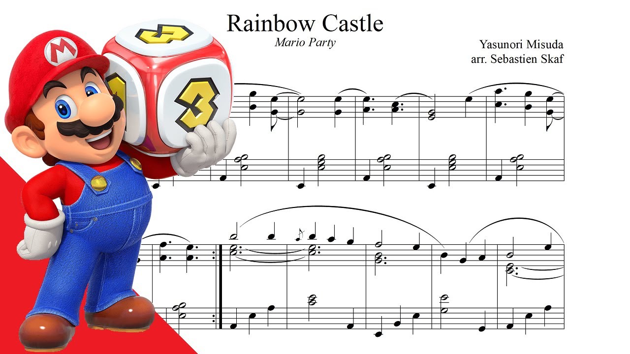 Rainbow Castle | Mario Party Piano arrangement