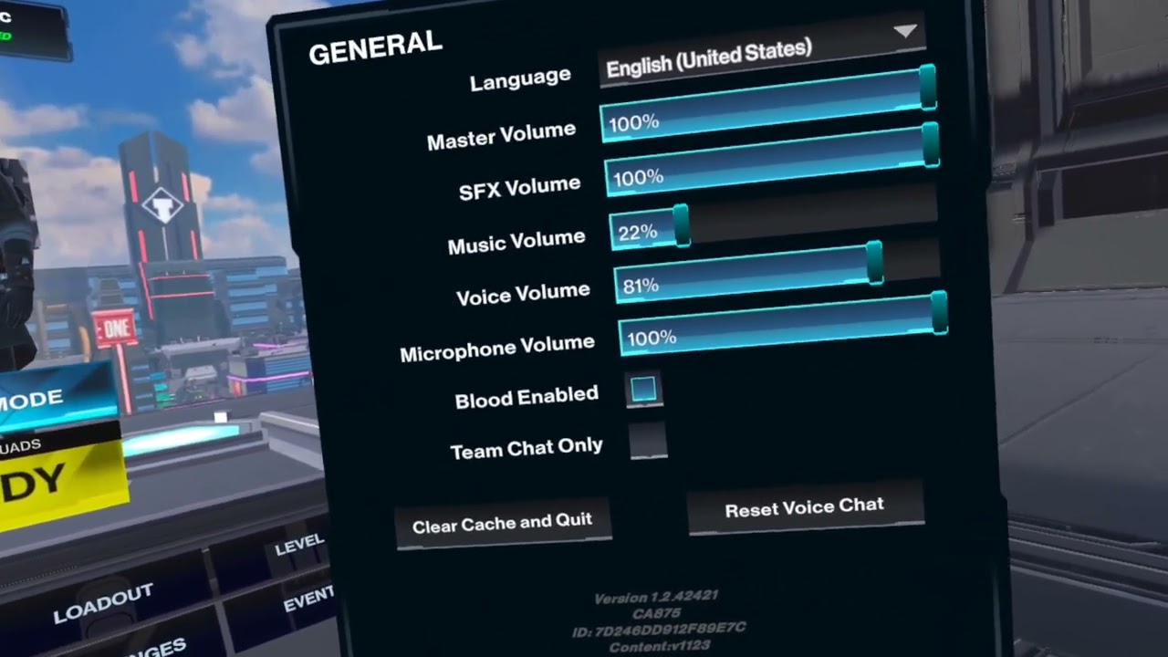 Population: One how to do settings